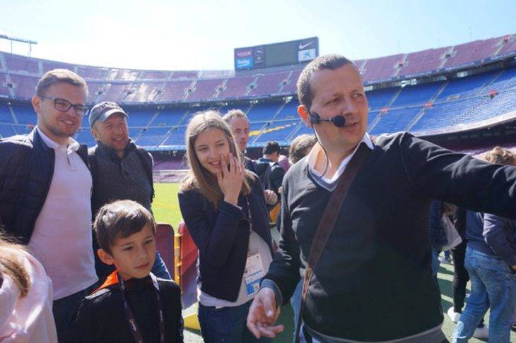 visita Camp Nou Olivier