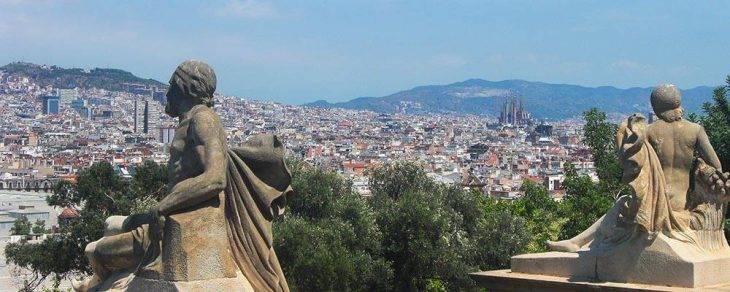 vistas MNAC Barcelona