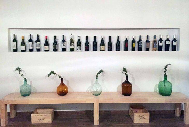 Amovino, botellas de vino